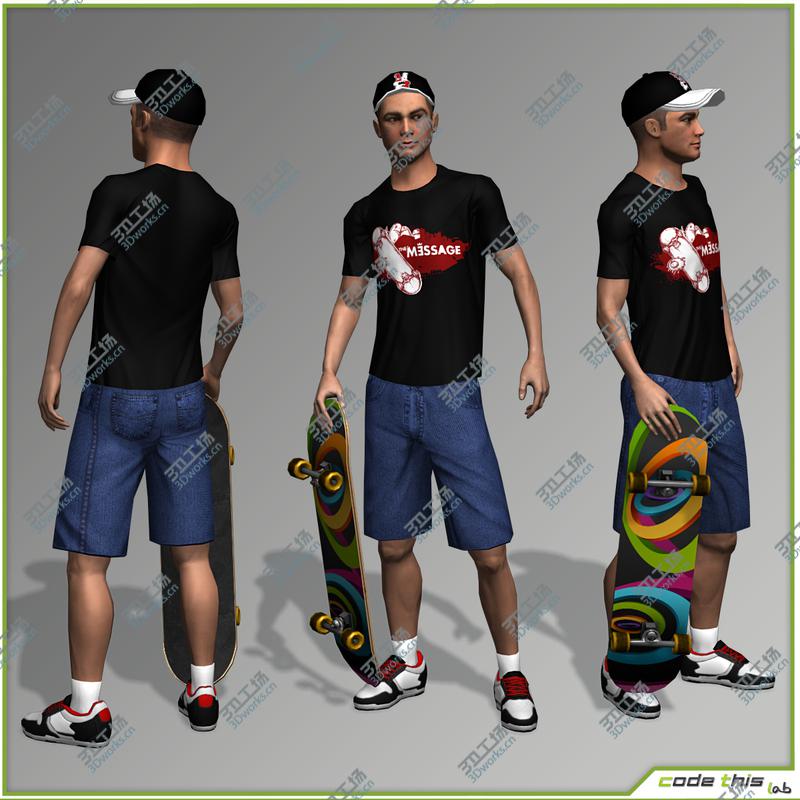 images/goods_img/202104091/White Skater 11414 tris/3.jpg
